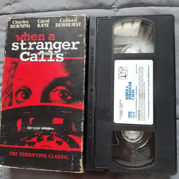 When A Stranger Calls 1979 VHS  Columbia Tristar Home Video Carol Kane Horror - Picture 5 of 6